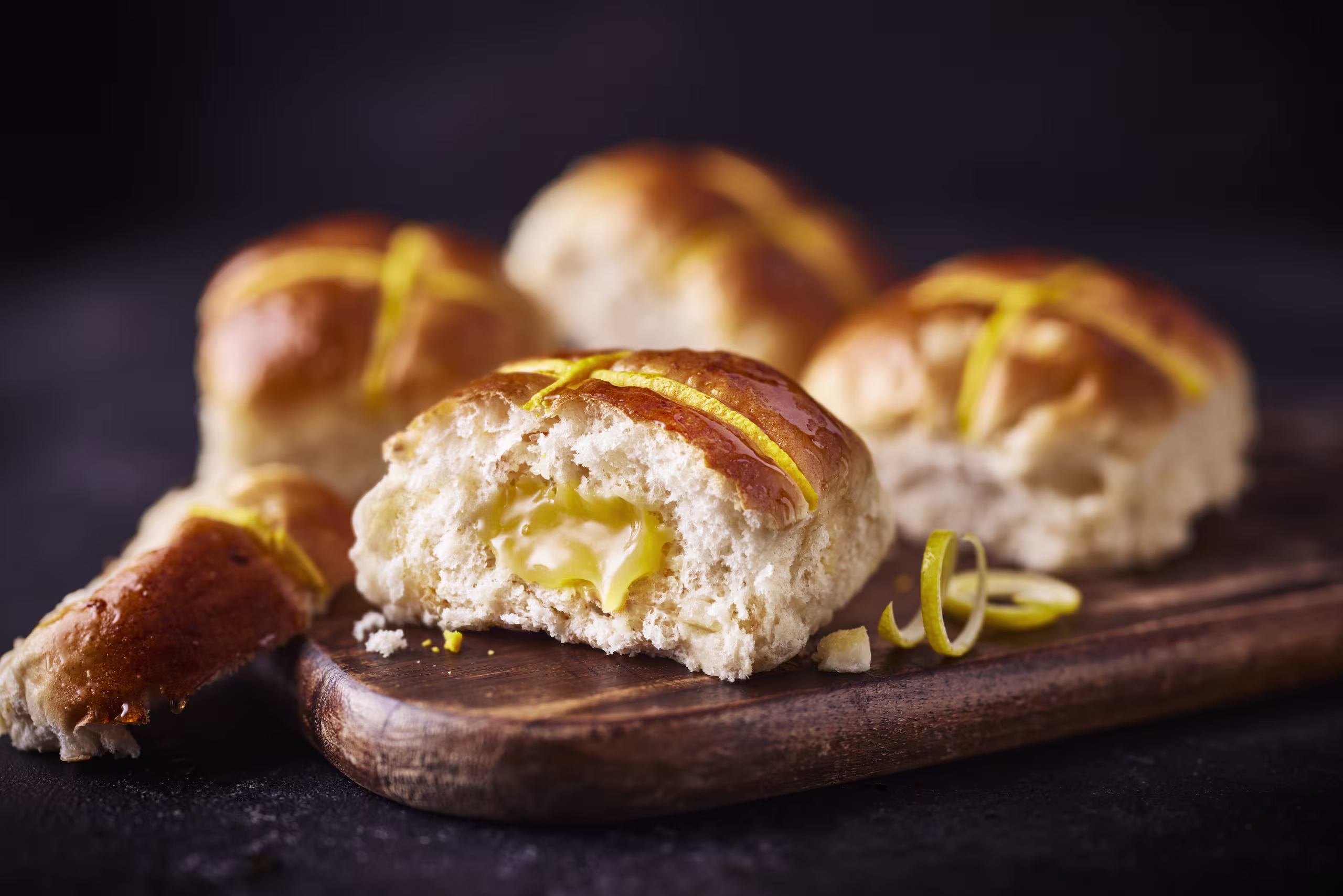 M&S Goopy Hot Cross Buns